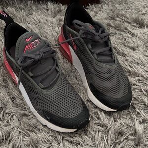 Nike Air Max Black and Pink Sneakers